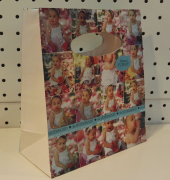 Custom Die Cutting Handle Art Paper Bag