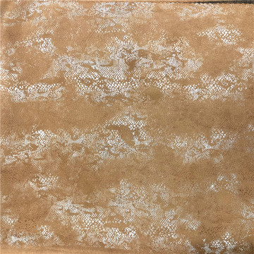 polyester spandex suede with foil