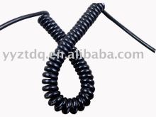 coiled cable