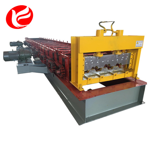 Roofing plate metal floor deck roll forming machine