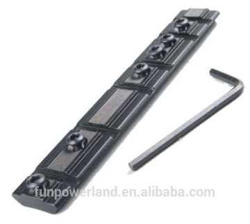 20mm Standard Rail Dovetail 120mm Mount 6 Screws Base for Scope laser Touch