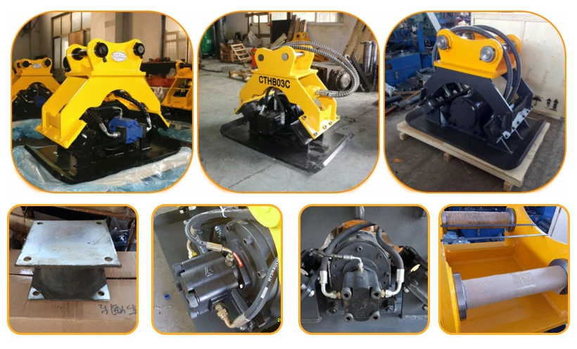 Hydraulic Plate Compactor Manufacturing in China of Jcb 3cx Excavator