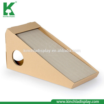 Folding Cardboard Cat Scratching Posts with Scratching Pad