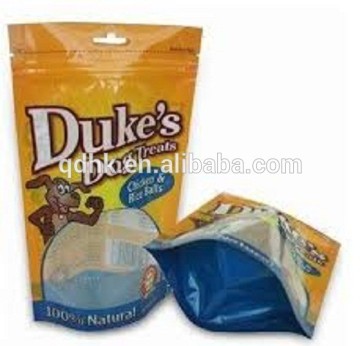 printable plastic bottom gusset food bags/round bottom plastic bag