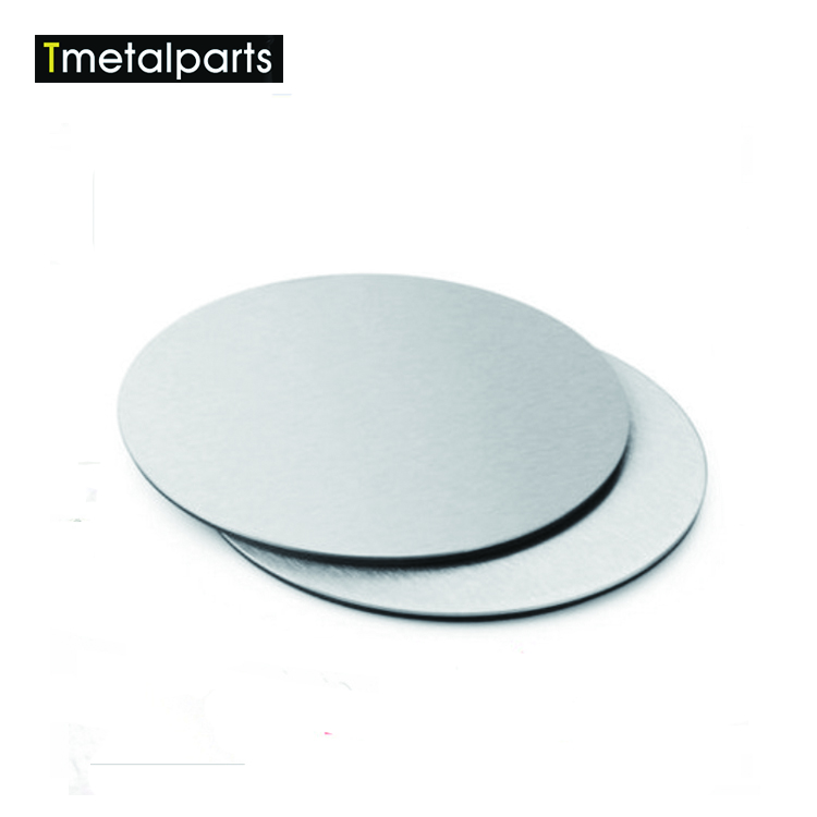 Nordic metal-plated round square stainless steel coasters cafe european-style non-slip insulated dining mat hollow stainless ste