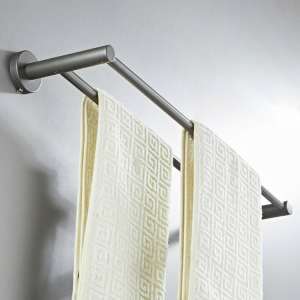 Porte-serviettes double suspendu en cuivre pour salle de bain