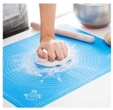 50x40CM Non-Stick Silicone Baking Mat with Measurements - Perfect for Dough Rolling and Pastry Making
