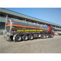 42000 litros de tanque de diesel de alumínio semi reboques