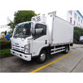 การขนส่งอาหาร 4X2 ISUZU รถบรรทุกตู้เย็นขนาดเล็ก