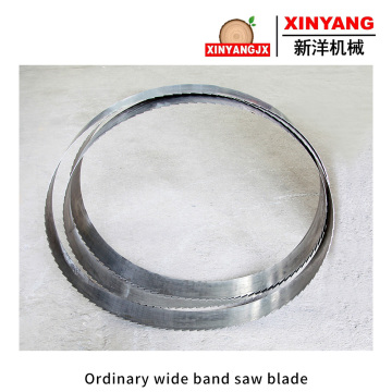 Ordinary wide band saw blade