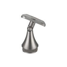 Hollow tube removable side mounted wall handrail support