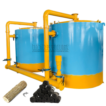 Professional Husk Wood Logs to Charcoal Making Machine & Carbonization Plant Solutions