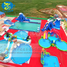 High Quality Inflatable Jumping Trampoline Water Park Games Giant Adults Inflatable Water Park