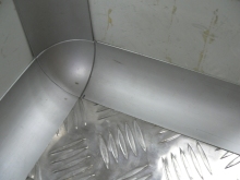 Aluminium Curve for Coldroom Keep Clean 2#