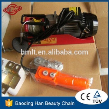 PA100/200 HGS-B mini electric wire rope hoist 100kg