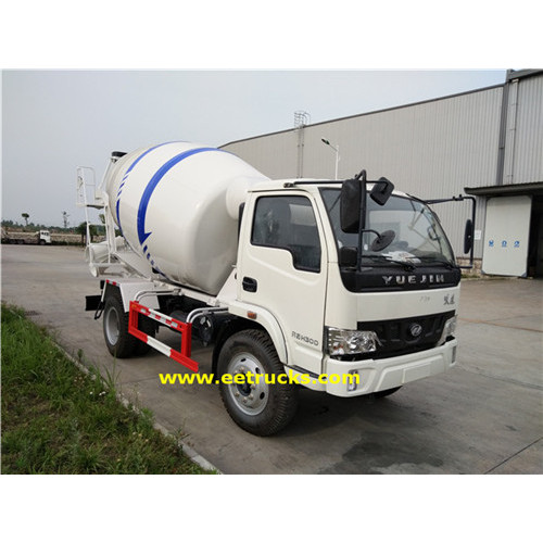 500 Gallon 4.5T Concrete Mixer Transport Trucks