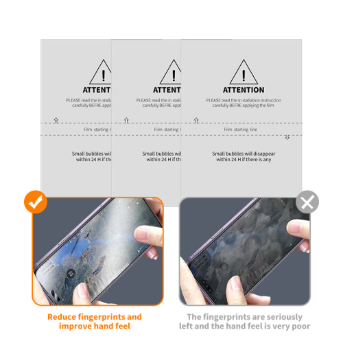 Anti-glare matscherm beschermer voor mobiele telefoon