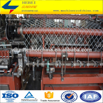 Chain Link Fence Knitted Machine Chain Link Temporary Fence Making Machinery
