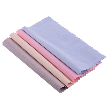 Solid color stock custom camera cleaning lens cloth