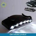 5 LED-knop batterij Clip Hat licht