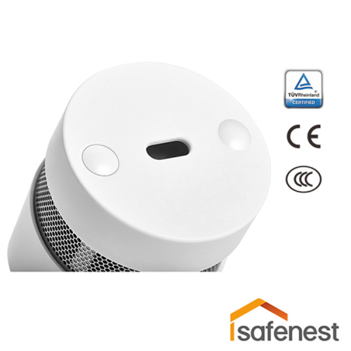 Wireless smoke detector with high sensitivity