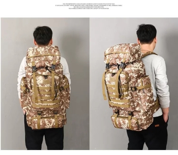 Military Tactical Backpack Outdoor Travel 75L