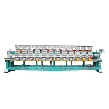 12 Head High Speed Embroidery Machine for Caps and T-Shirts