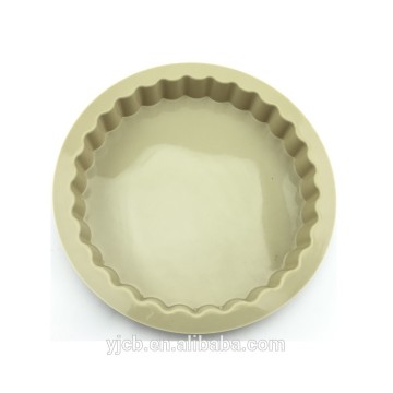 hot sale round silicone cake tart mold