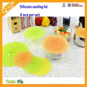 Silicone Suction Lids Food Saver Covers For Bowls