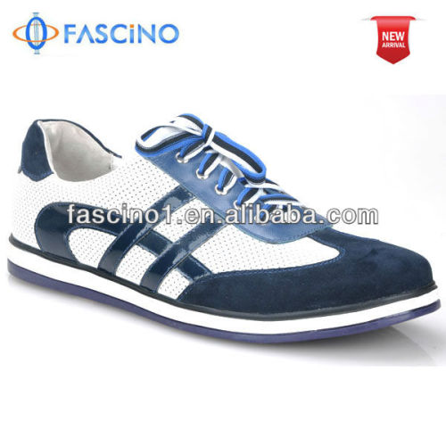 Blue black sport shoes