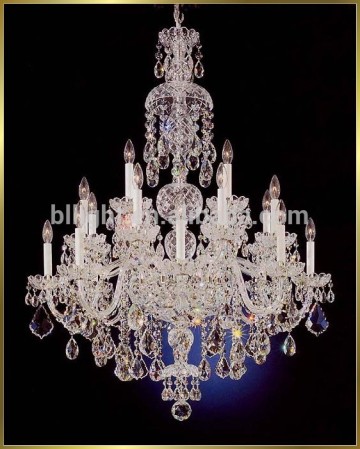 Elegant modern crystal glass drops for chandelier
