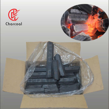 High carbon content hardwood charcoal