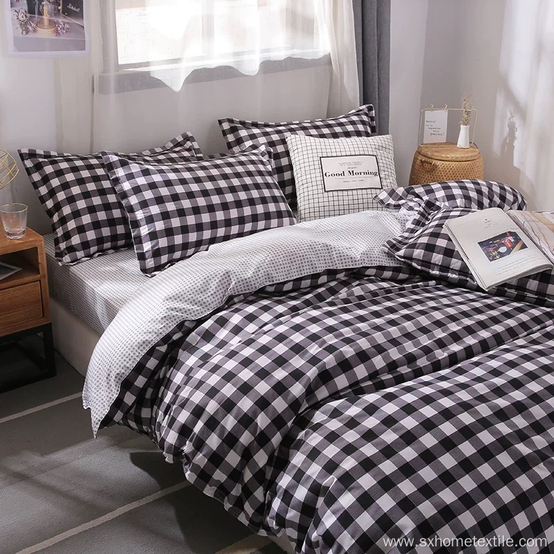 printed duvet set and flat set