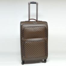 PU Chequer Soft Luggage Set