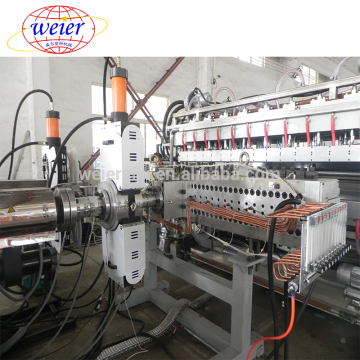 SJ-150/33 PP hollow sheet corrugated sheet board extruder