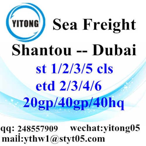 Shantou Logistics Services to Dubai
