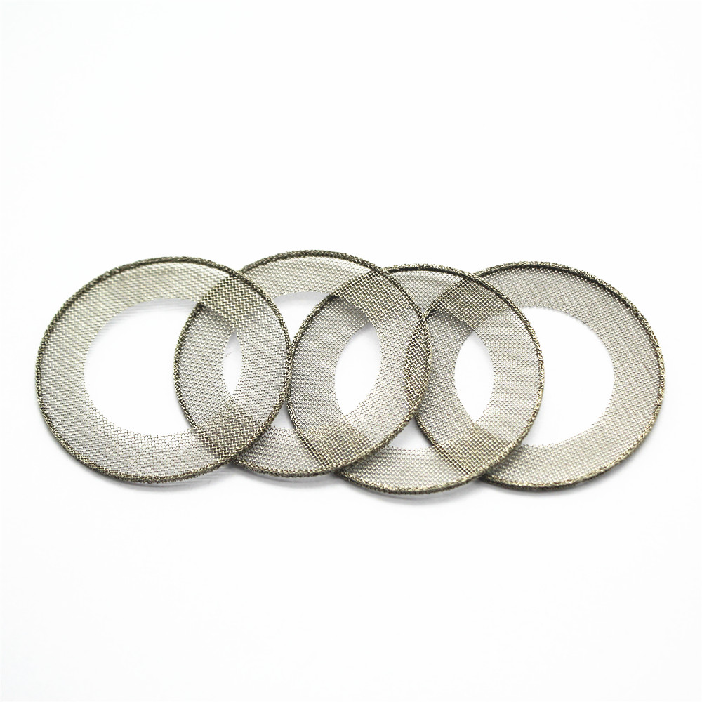 Round shape filter mesh disc