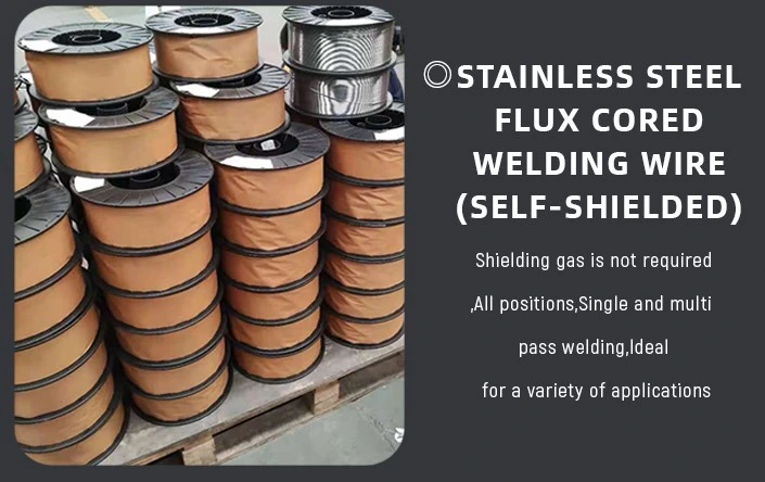 Manufacturer Supply Quality Gas Shielded Flux Cored Welding Wire