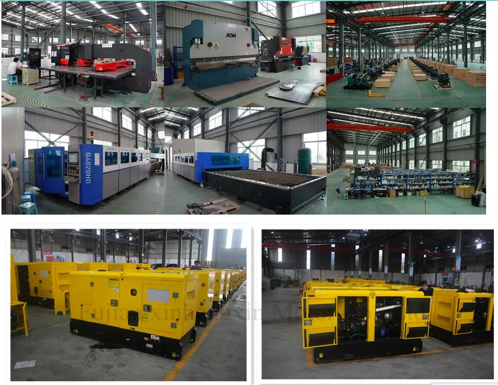 100kw 200kw 300kw 500kw Generator Set Price with Silent Box ATS