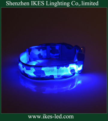 Nylon LED Falshing Dog Collar