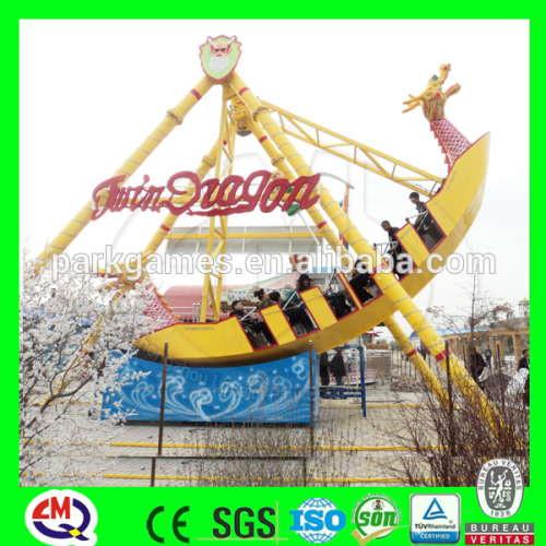 Attractive park ride 24 seats blue pirate ship pirate boat for sale with video