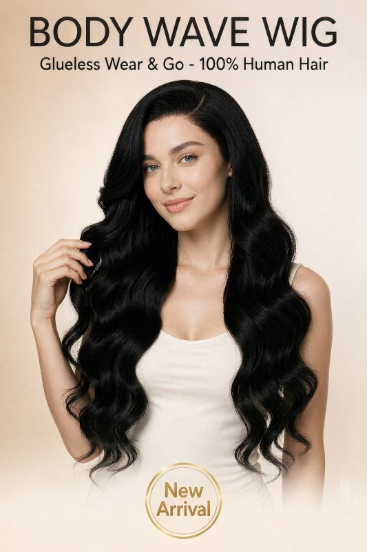 13x4 100% Virgin Human Hair Glueless Pre-Plucked