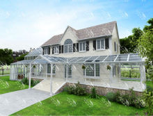 High quality metal roof /sunroom roof/ plastic roof