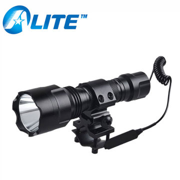 XML-T6 Flashlight for Hunting with Rifle Mount