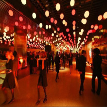 DMX rgb 3D magic ball light DC24V