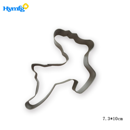 Metal Mini Christmas reindeer cookie cutters