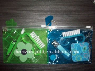 Manicure kit travelling kit with PVC bag