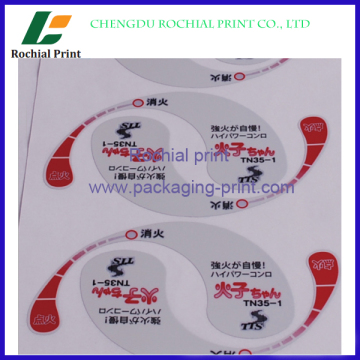 Best price custom CMYK full color waterproof sticker printing