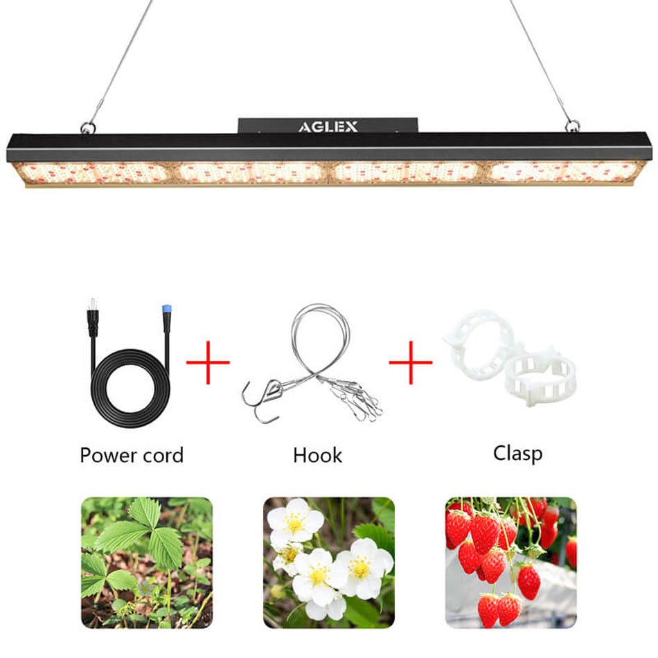 Vollspektrum 220W Indoor LED Grow Light System