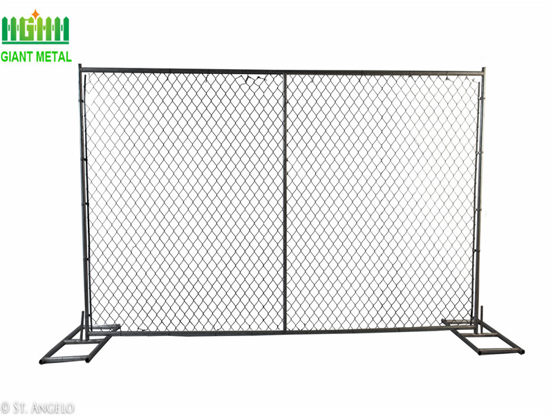 PVC Coated Temporary Fence For America